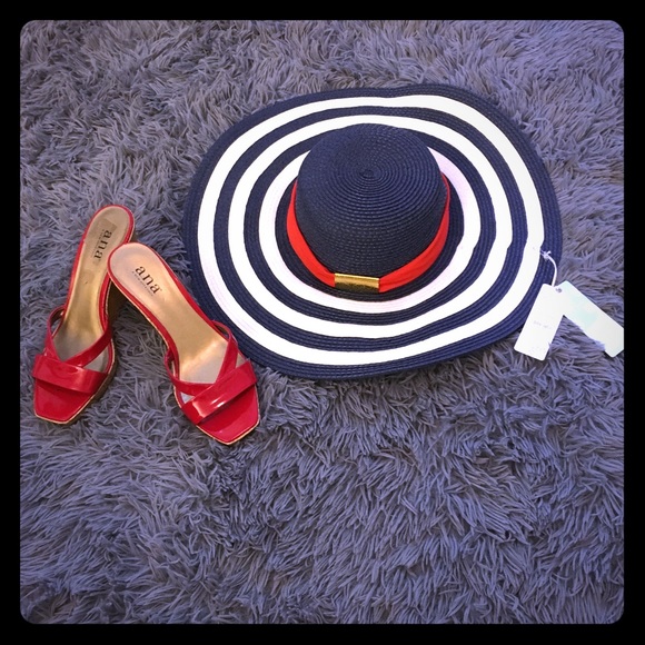 Mud Pie Accessories - Nautical sun hat
